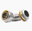SSMELE Conector Curvo para tubo tipo Liquidtight 1/2"