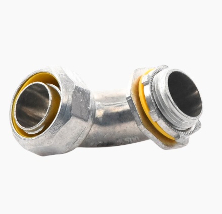 SSMELE Conector Curvo para tubo tipo Liquidtight 3/4"