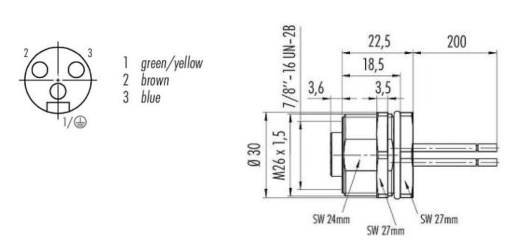 SSMELE CABLE ENSAMB 1.4-528644 PMC