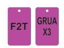 SSMART KIT DE 2 CARTELES Y TAGS GRABADO PERSONALIZADO