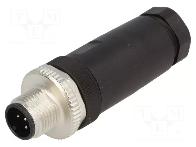 SSMELE Conector para Sensor/Actuador AB-C5-M12MS-PG9