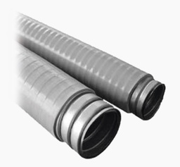 SSMELE Tubo Flexible tipo Liquidtight de 3/4" Acero + PVC