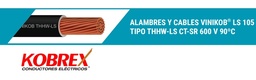 SSMELE CABLE DE COBRE THW-LS/THHW-LS, CAL. 12 AWG