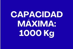 SSMART CARTEL CAPACIDAD MÁXIMA 1000KG GRANDE