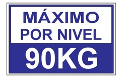 SSMART CARTELES VINIL HD MED: 25X38 CAPACIDAD MAXIMA POR NIVEL 90KG
